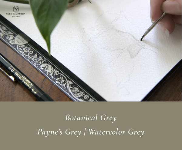 Grey Watercolor
