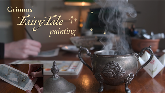 Grimms' Fairy Tale Watercolour ✥ Star Taler + rambling vlog